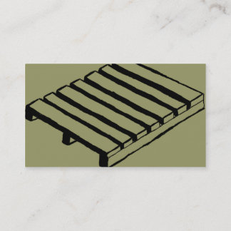 Cartes de visite de palette