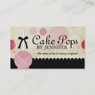 Cartes de visite de pâtisseries