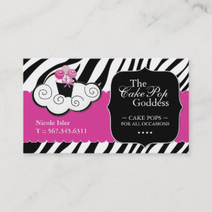 Cartes de visite de pâtisseries - Personnalisé
