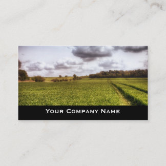 Cartes de visite de paysage de campagne