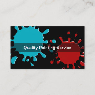 Cartes de visite de peintre