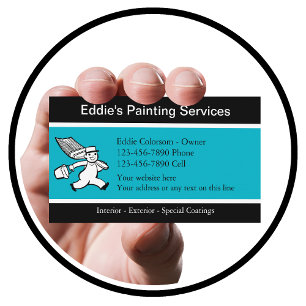 Cartes de visite de peintre