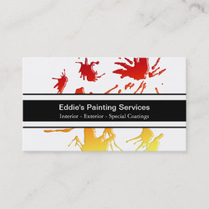 Cartes de visite de peintre