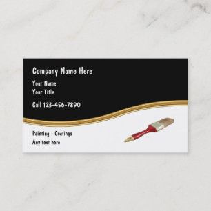 Cartes de visite de peintre