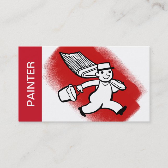 Cartes de visite de peintre (Devant)