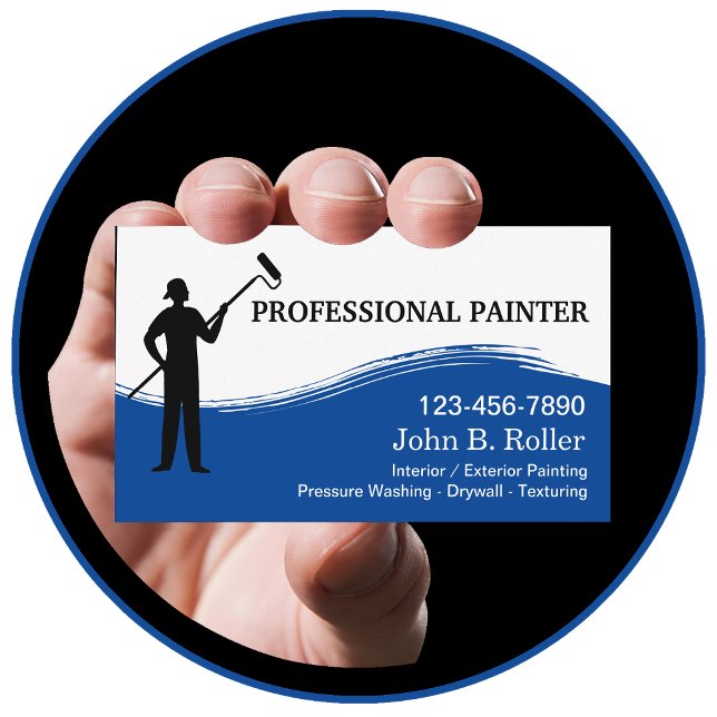 Cartes de visite de peintres professionnels (Créateur téléchargé)