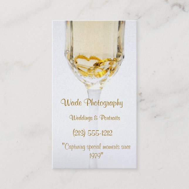 Cartes de visite de photographe (Devant)