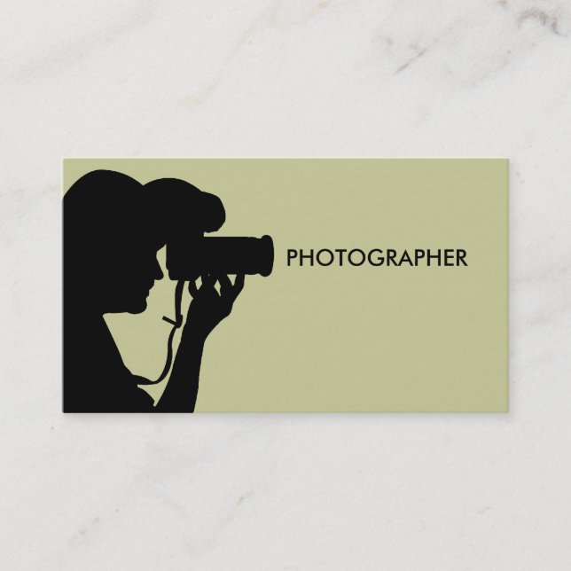 Cartes de visite de photographe (Devant)