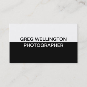 Cartes de visite de photographe