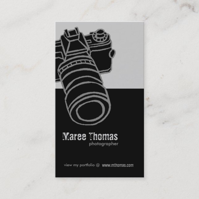 Cartes de visite de photographe (Devant)