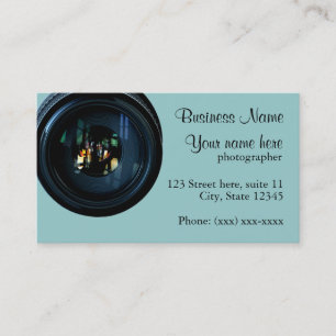 Cartes de visite de photographe