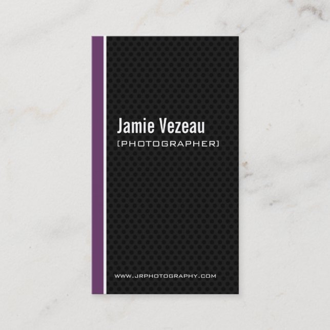 Cartes de visite de photographe (Devant)