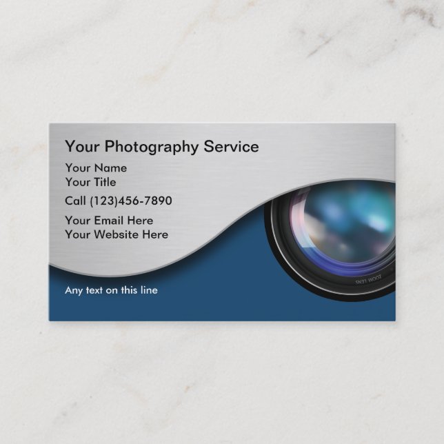 Cartes de visite de photographe (Devant)