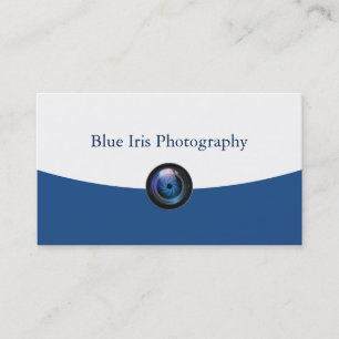 Cartes de visite de photographe professionnel