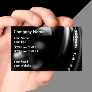 Cartes de visite de photographie
