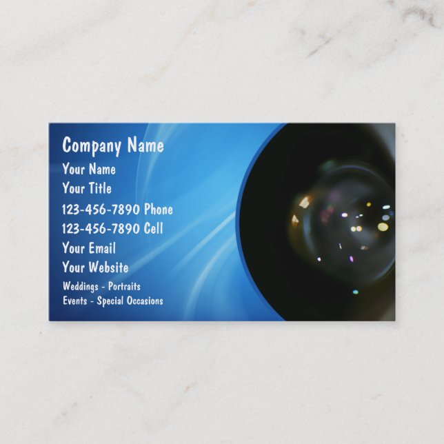Cartes de visite de photographie (Devant)