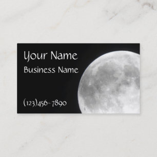 Cartes de visite de Pleine lune