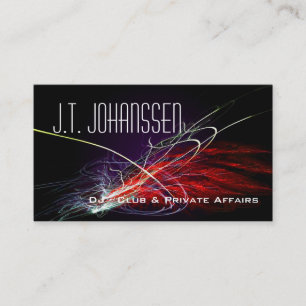 Cartes de visite de professionnel d'explosion de
