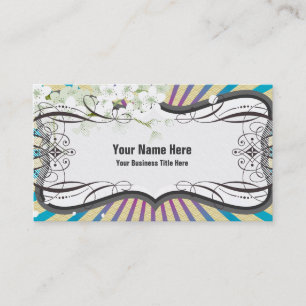 Cartes de visite de rayon de soleil de Kawaii
