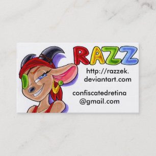 Cartes de visite de Razz