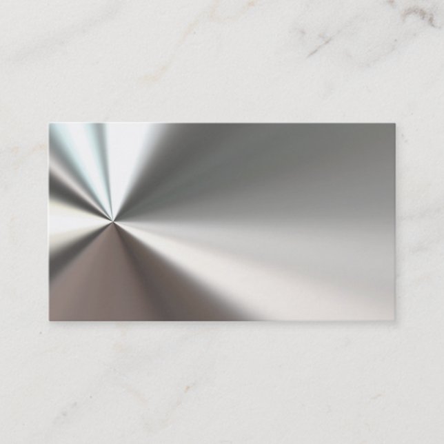 Cartes de visite de regard pliés par argent en (Devant)