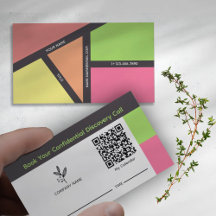 Cartes de visite de réservation nutritionniste ave
