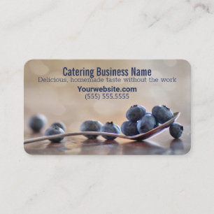 Cartes de visite de restauration sur mesure