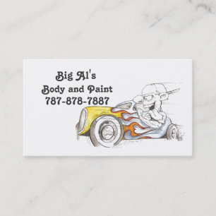 Cartes de visite de Rod de rue