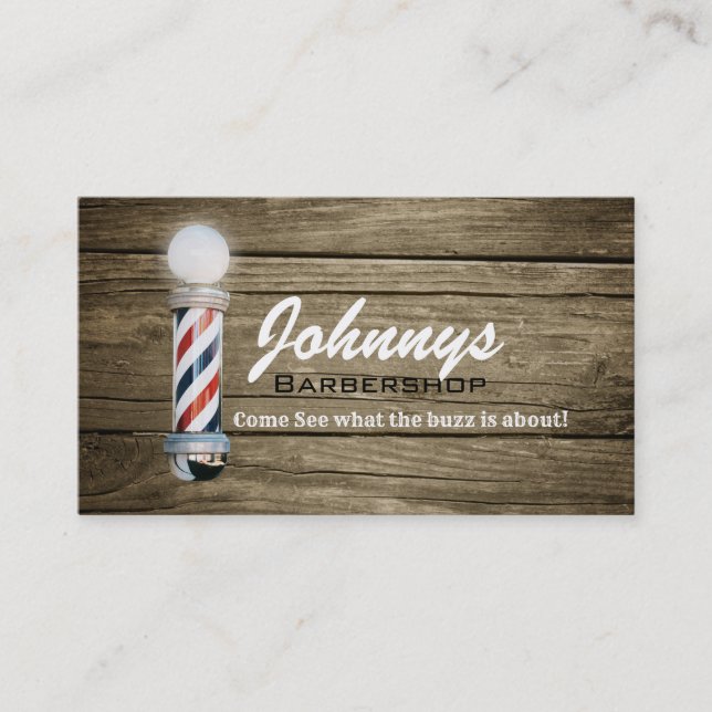 Cartes de visite de salon de coiffure (Devant)