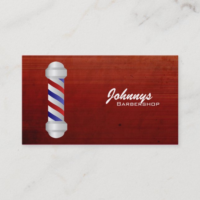Cartes de visite de salon de coiffure (Devant)