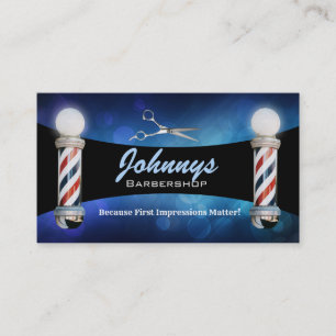 Cartes de visite de salon de coiffure