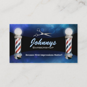 Cartes de visite de salon de coiffure