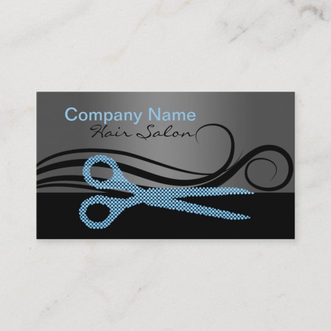 cartes de visite de salon de coiffure (Devant)