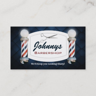 Cartes de visite de salon de coiffure