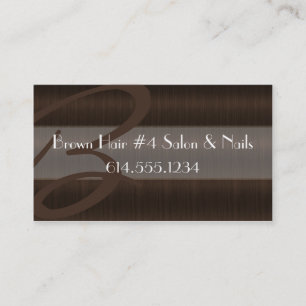 Cartes de visite de salon de styliste des cheveux