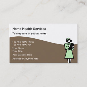 Cartes de visite de santé de Chambre