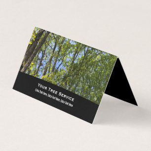 Cartes de visite de service de l'arborescence de p