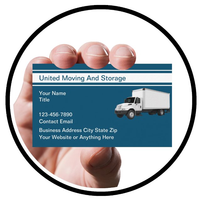 Cartes de visite De Services De Déplacement Et De  (Créateur téléchargé)
