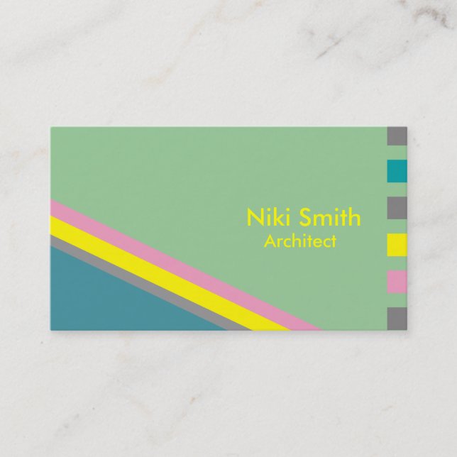 Cartes de visite de South Beach (Devant)