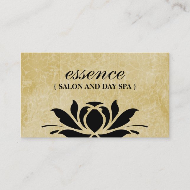 Cartes de visite de spa de salon et de jour (Devant)