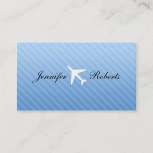 Cartes de visite de steward (hôtesse de l'air)
