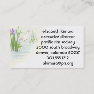 Cartes de visite de style asiatique vintage