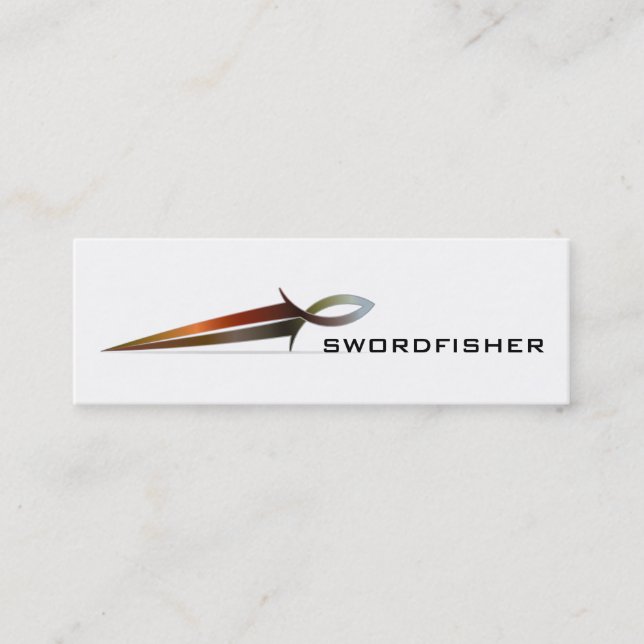 Cartes de visite de Sword Fisher (Devant)