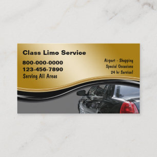 Cartes de visite de taxi
