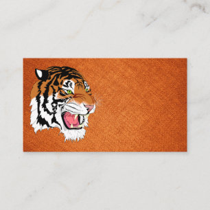 Cartes de visite de tigres