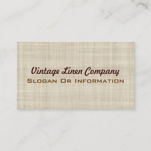 Cartes de visite de toile vintages
