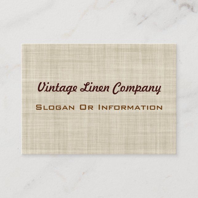Cartes de visite de toile vintages (Devant)