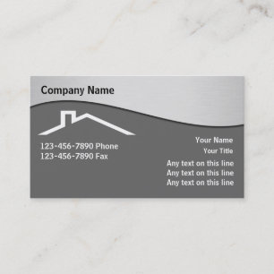 Cartes de visite de toiture