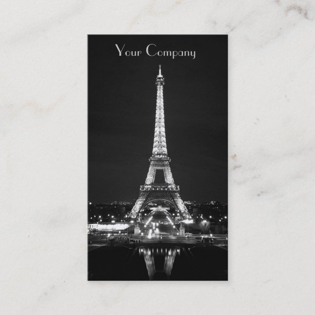 Cartes de visite de Tour Eiffel (Devant)