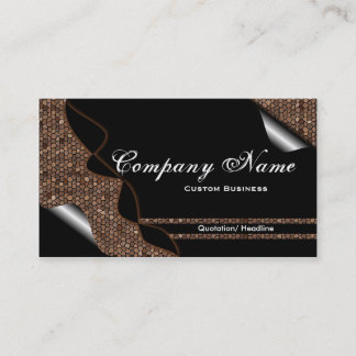 Cartes de visite de tuile en verre souillé de noir